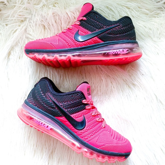 air max 2017 pink and black